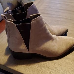 Taupe booties